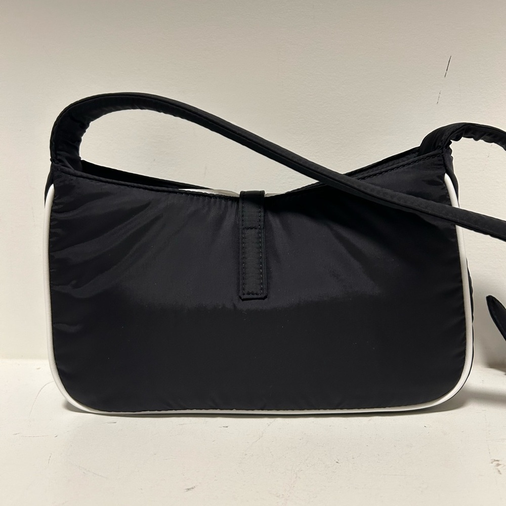 NWT LE 5 À 7 CROSSBODY BAG IN ECONYL® REGENERATED NYLON - Picture 4 of 7